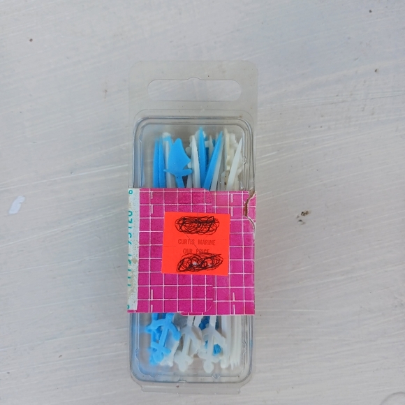 Vintage Nautical Epic Sail Picks Tooth Picks Cupcakes Toppers Party Fruit 30pc - Picture 2 of 6